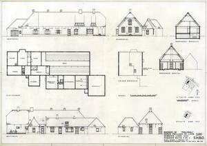 Schets van boerderij Poeleway. (Tekening: F.H. van Gigch, Rijksdienst voor het Cultureel Erfgoed, 1970.)